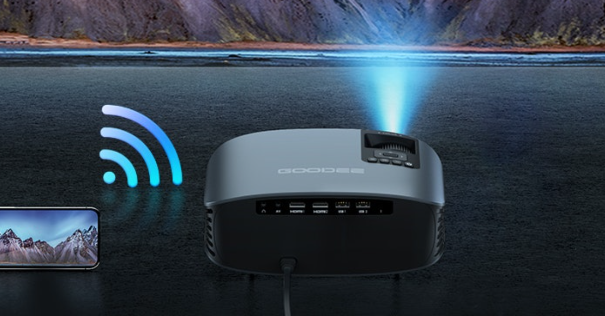 GoodDee 4K proiettore con roku