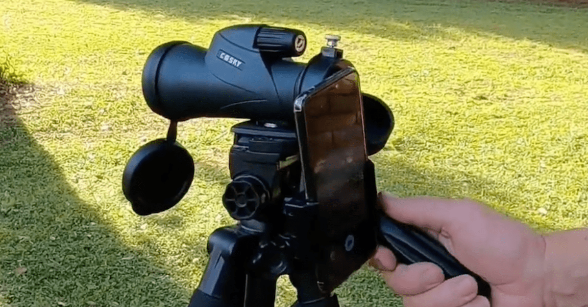 Telescopio monoculare superiore Gosky Piper 12x55