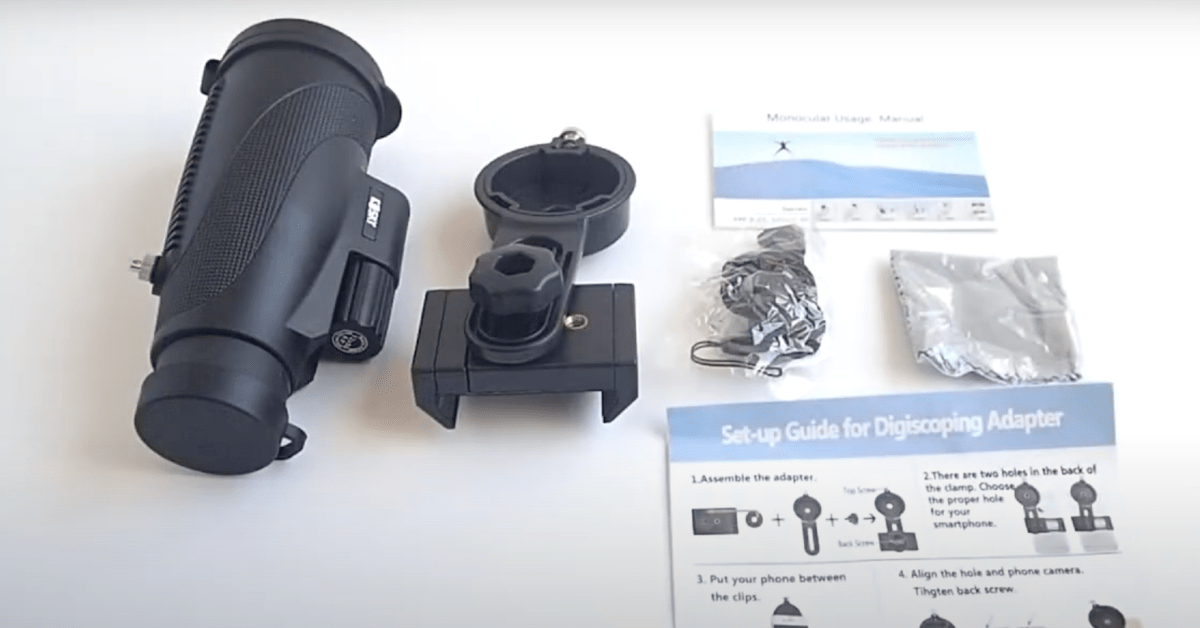 Gosky Titan 12X50 il miglior telescopio monoculare