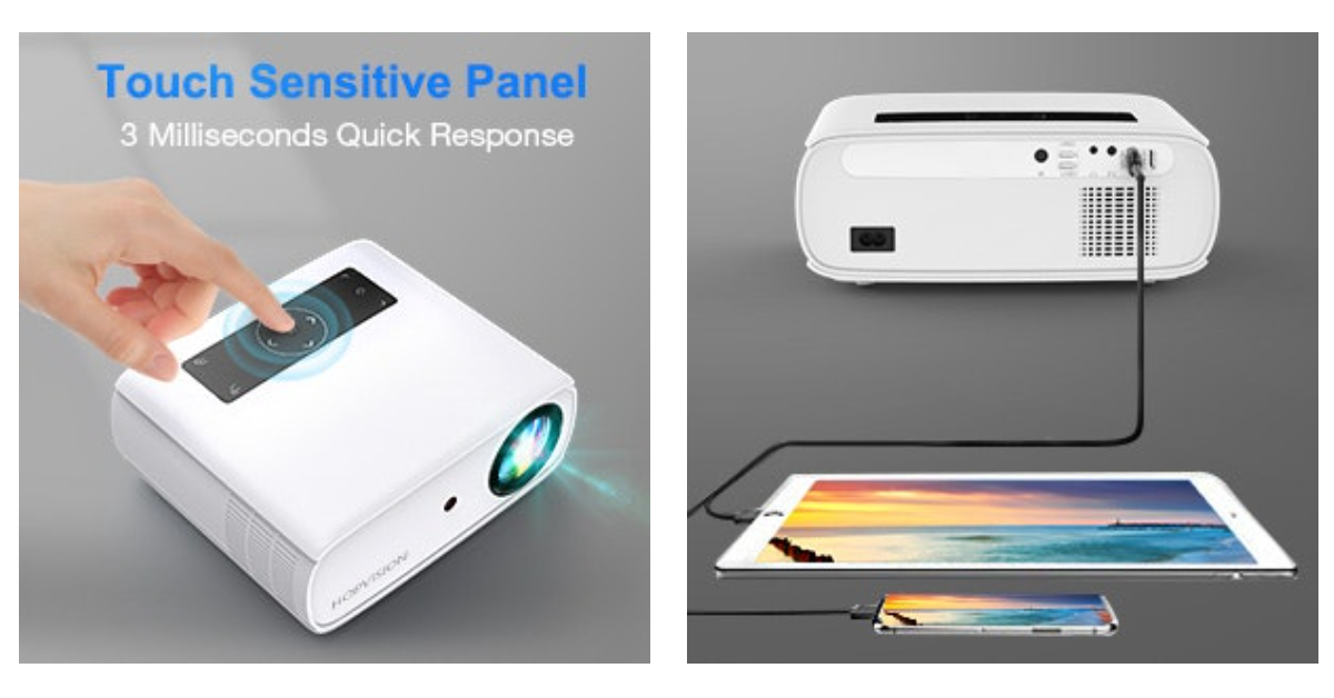 HOPVISION JQ818A il miglior videoproiettore sotto i 150 euro