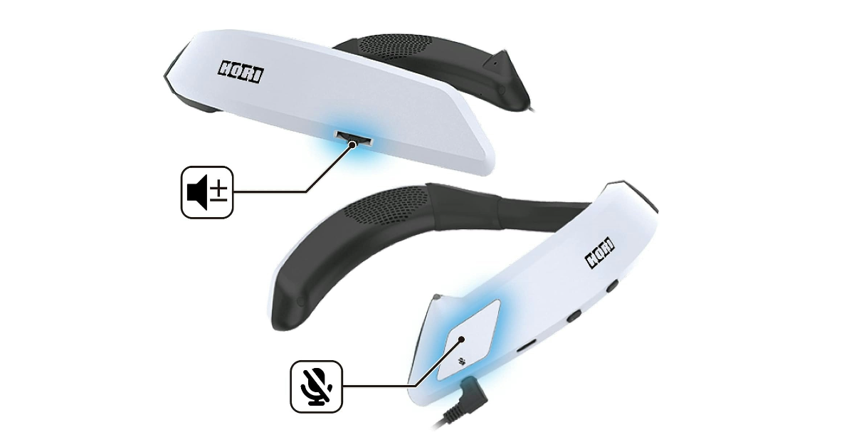 HORI 3D Surround Gaming Neckset miglior sistema audio per ps5