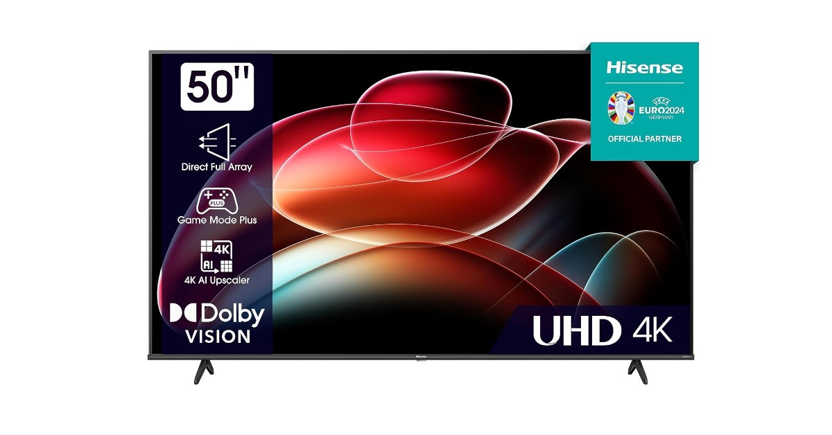 Hisense 50E6KT TV sotto i 500