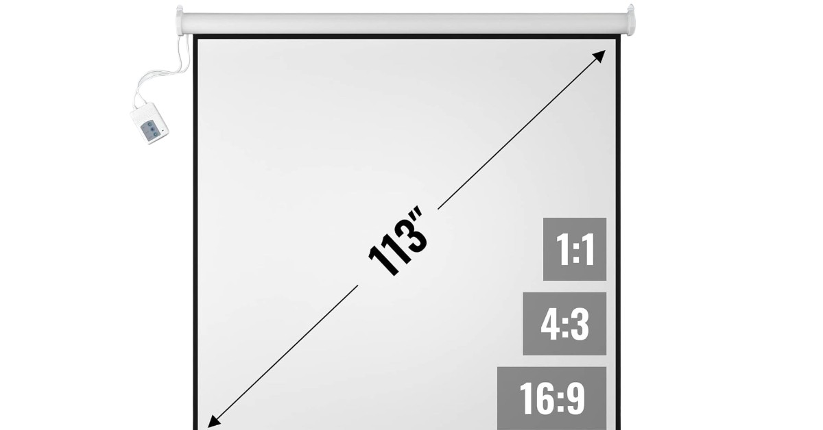 miglior schermo per proiettore motorizzato per home theater Jago