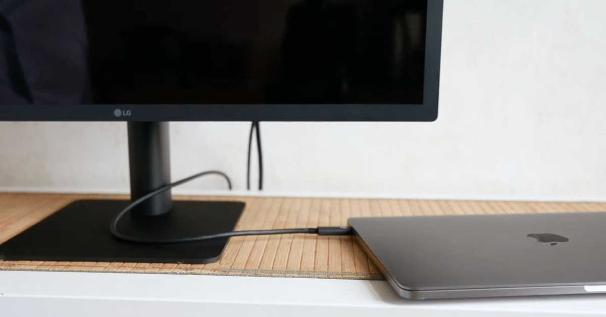 LG 24MD4KL-B 24 monitor usb-c thunderbolt