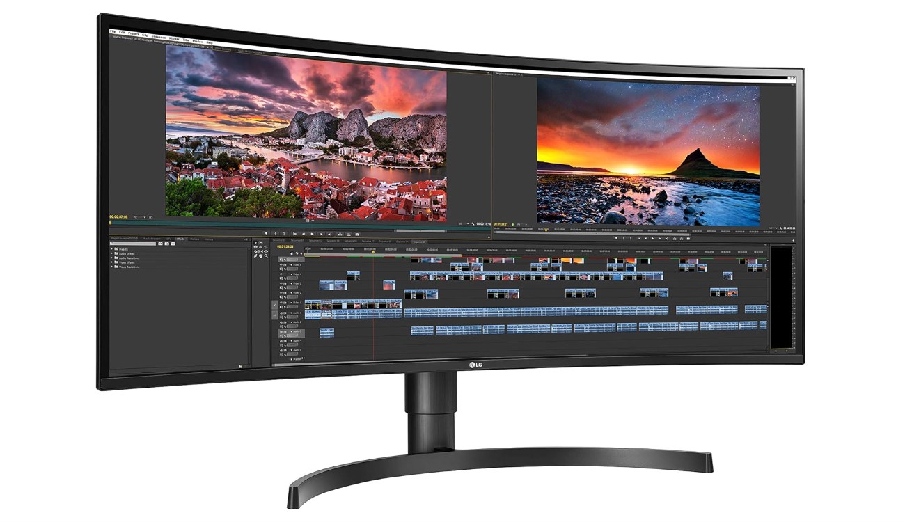 Monitor ultrawide LG 34WN80C-B da 34 pollici