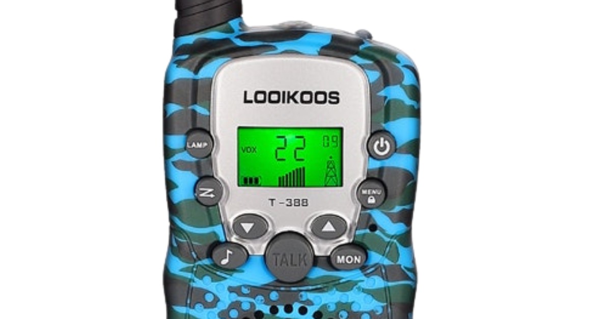LOOIKOOS walkie talkie per bambini di 4 anni