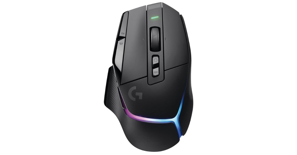 Mouse da gioco Logitech G502 X PLUS Lightspeed con pulsanti laterali
