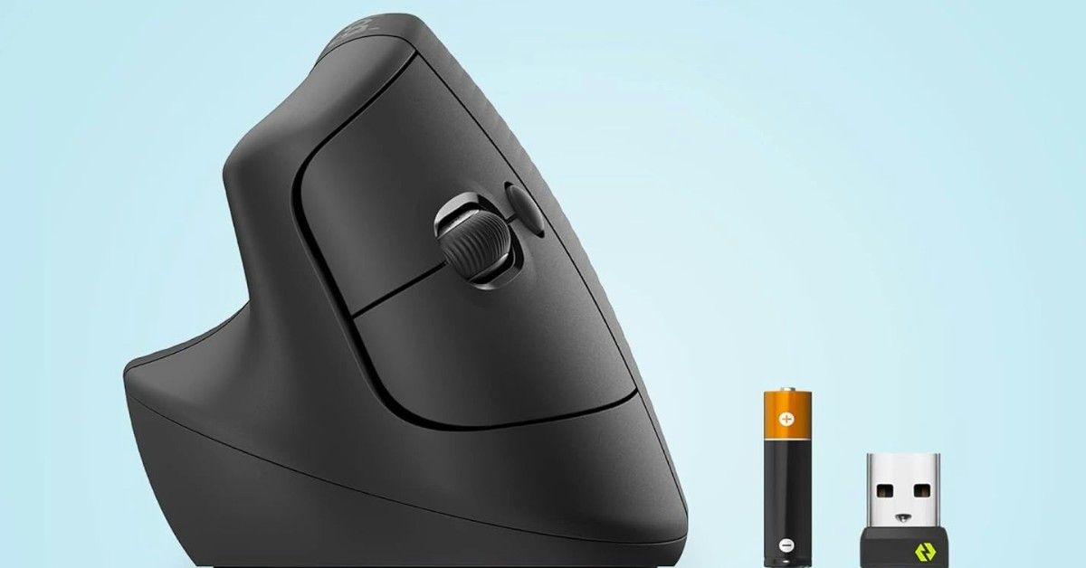 Logitech Lift Vertical Mouse wireless per gaming economico