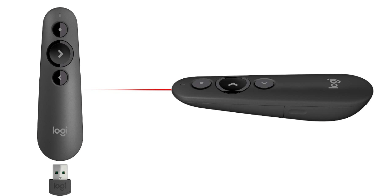 Telecomando di presentazione Logitech R500s per mac