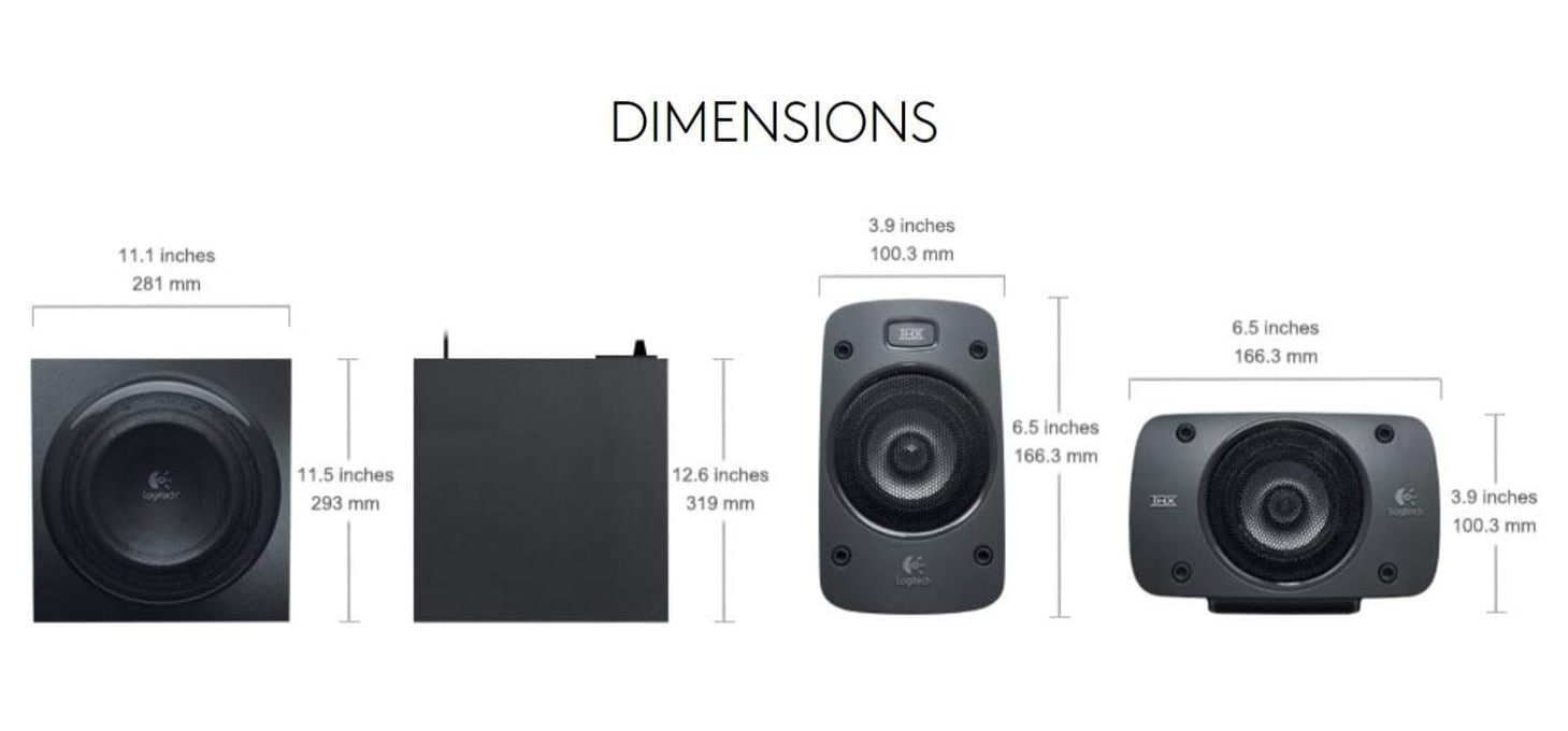 home theater economico Logitech Z906