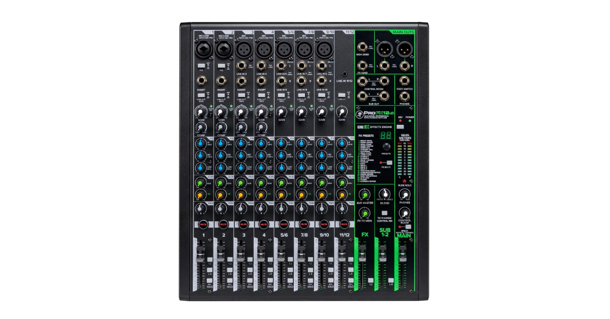 Mackie ProFXv3 mixer migliori
