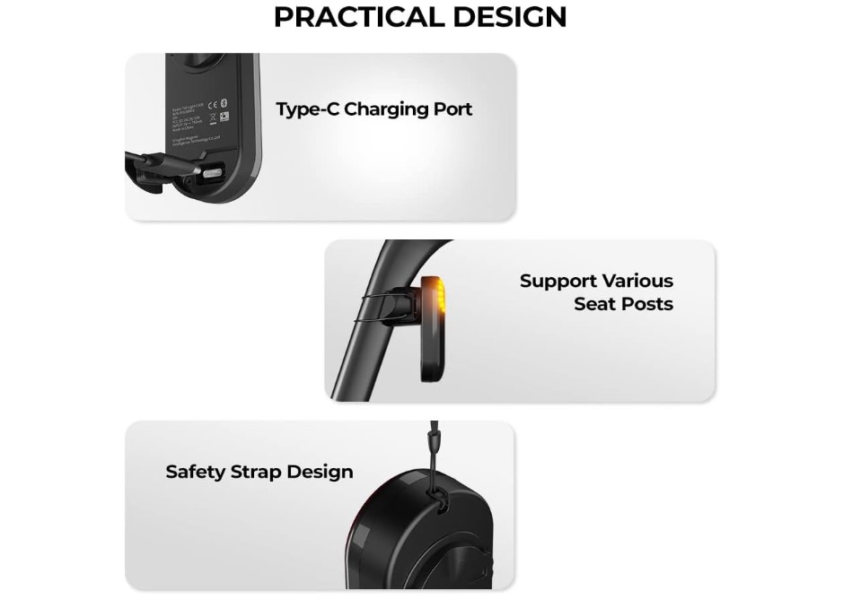 Magene L508 fanale posteriore radar per bicicletta