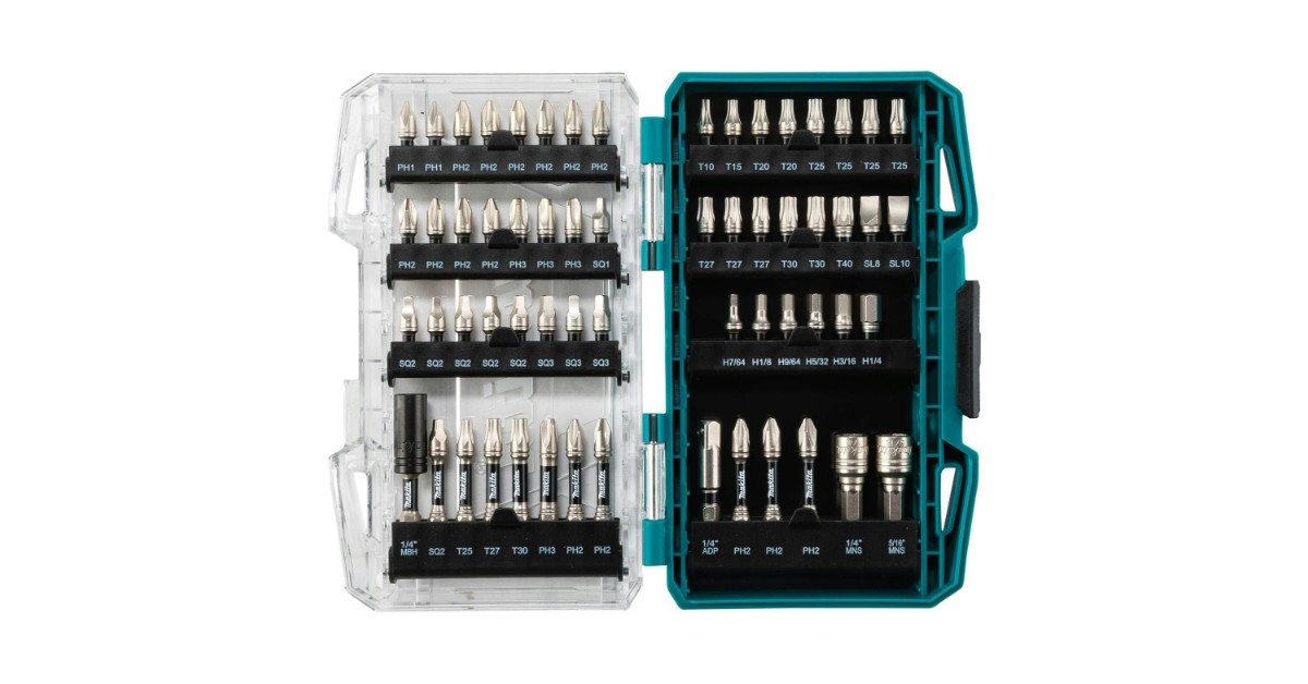 Makita E-01644 Set di punte da impatto XPS da 60 pezzi