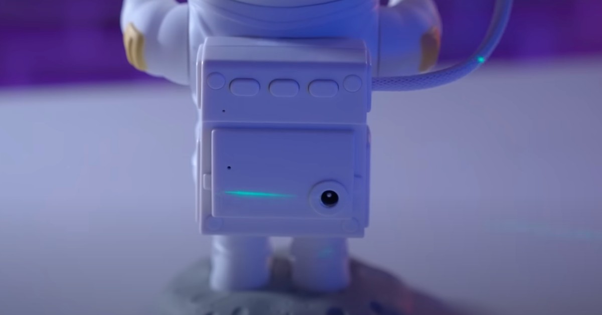 Astronauta proiettore stelle soffitto