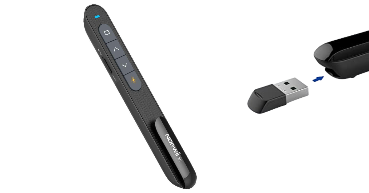 NORWII N27 miglior cliccatore per presentazioni