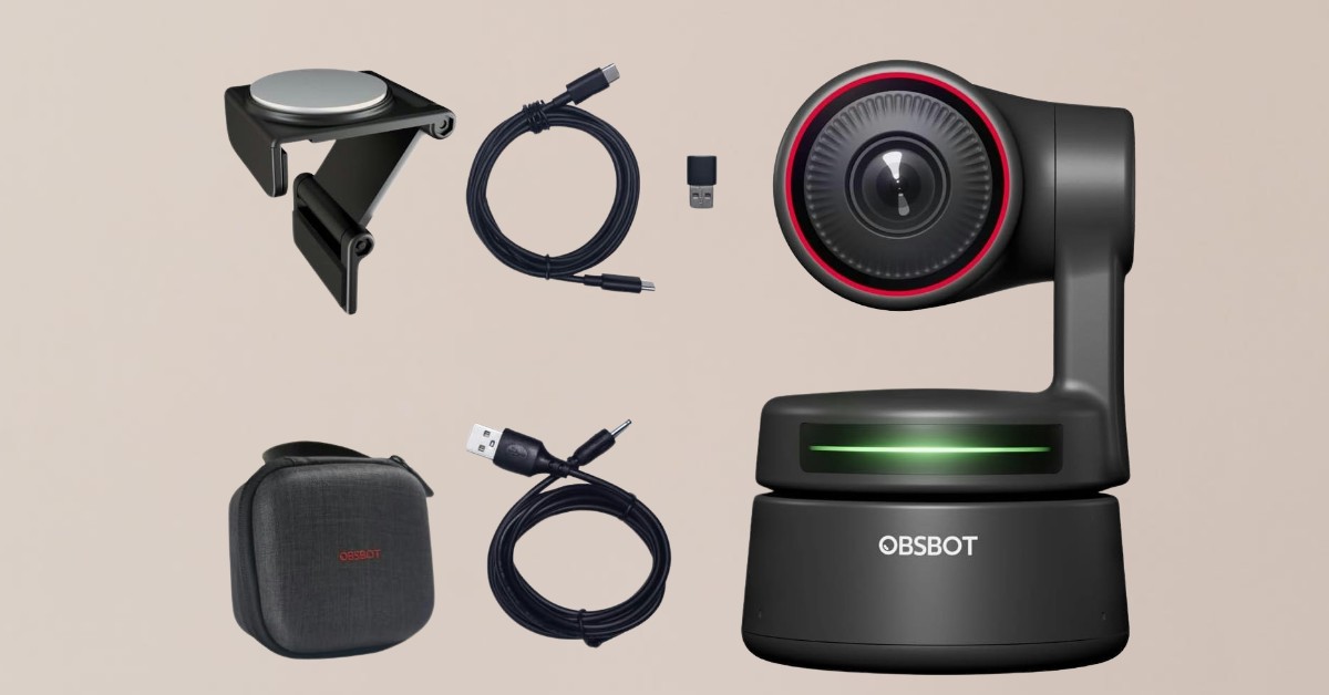 OBSBOT Piccola telecamera wireless ptz