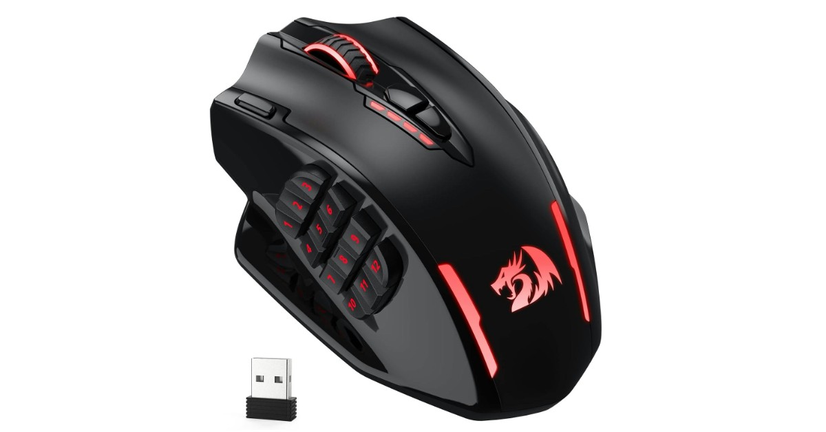 top mouse wireless per videogiochi Redragon M913 Impact Elite