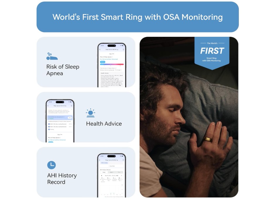 Anello intelligente indossabile RingConn Gen 2