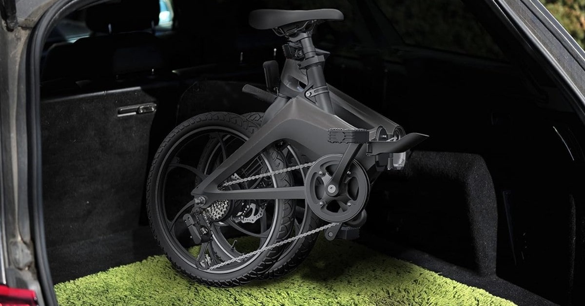 SachsenRAD E-Folding F11 ebike pieghevole per ciclista pesante