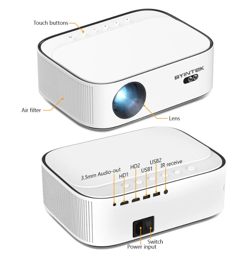 Proiettore LCD Encalife Ultimate 4K migliori proiettori encalife