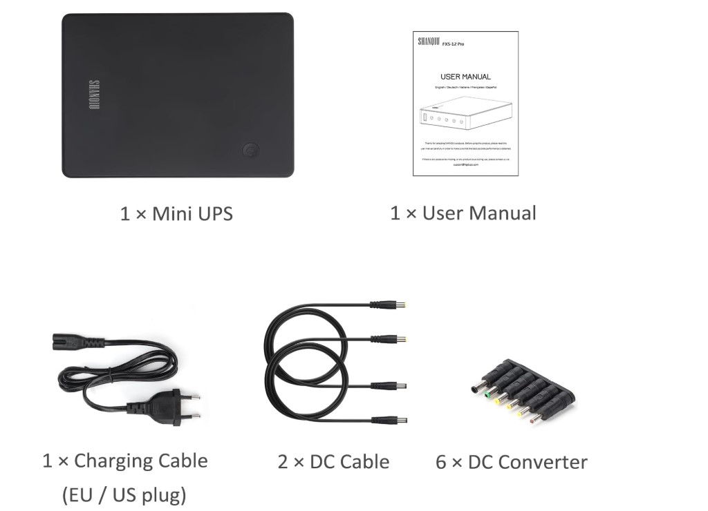 Gruppo di continuità mini Shanqiu 74Wh