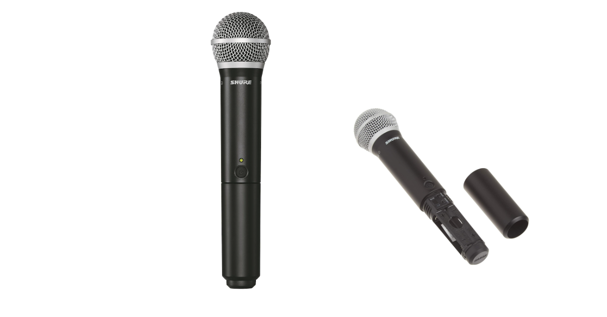 Shure BLX2/PG58, il miglior microfono wireless per parlare in pubblico