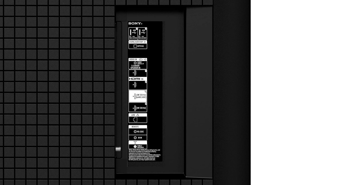 Sony 65 pollici X90L televisore per affitto breve