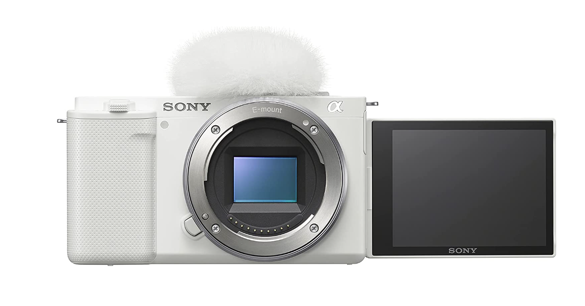 Videocamera Sony Alpha ZV-E10 per le interviste