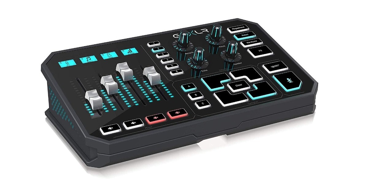 Mixer da studio di produzione broadcast TC-Helicon GO XLR