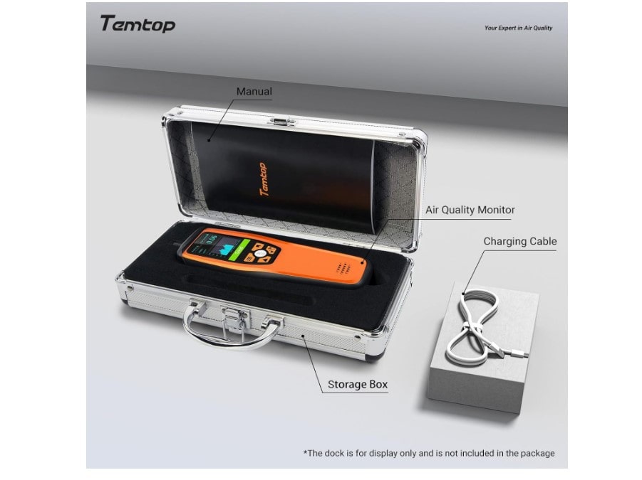 Temtop M2000 monitor qualità aria allergie