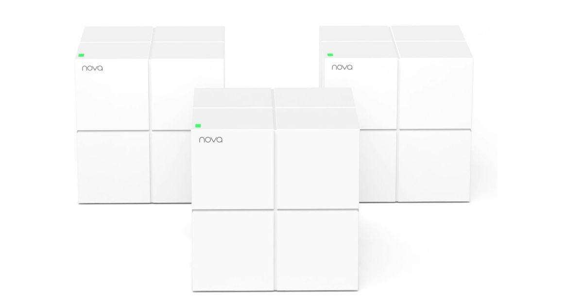 Tenda Nova Mesh WiFi System MW6 miglior router per starlink