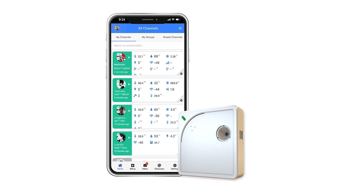 Sensore di temperatura wifi UbiBot WS1