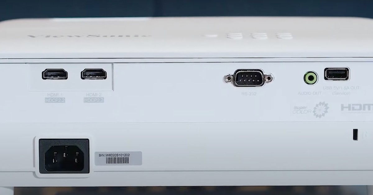 ViewSonic PX701-4K Miglior proiettore per cinema domestico