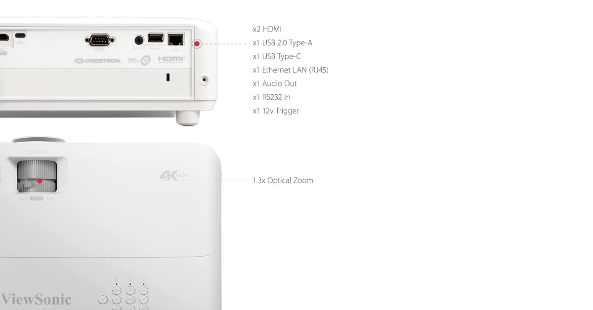 ViewSonic PX748 proiettore luminoso