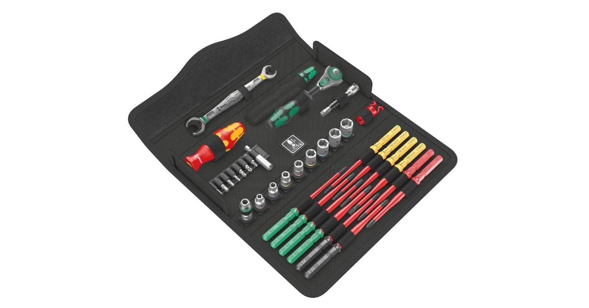 Set di punte Kraftform Kompakt Wera da 35 pezzi
