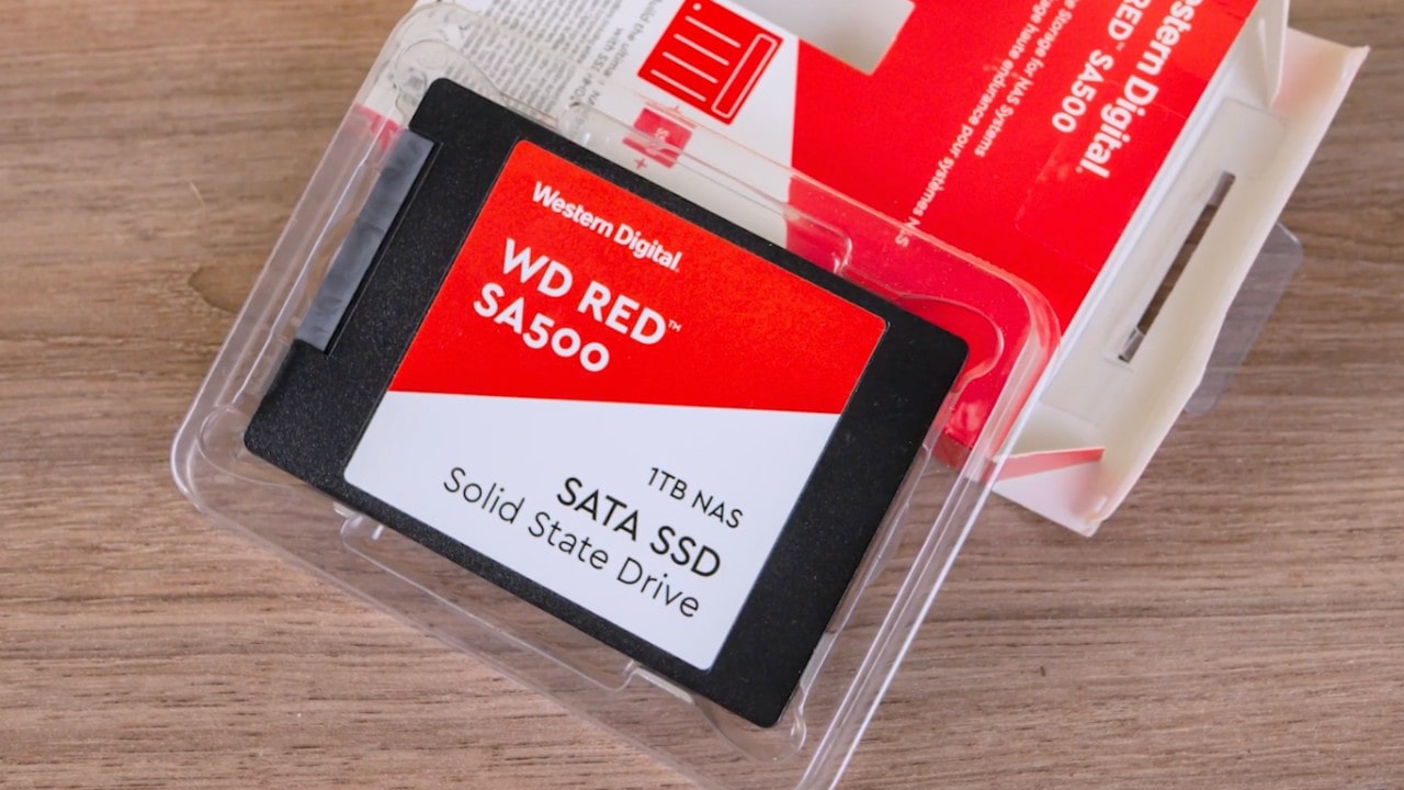 Western Digital Red SA500 ssd per server