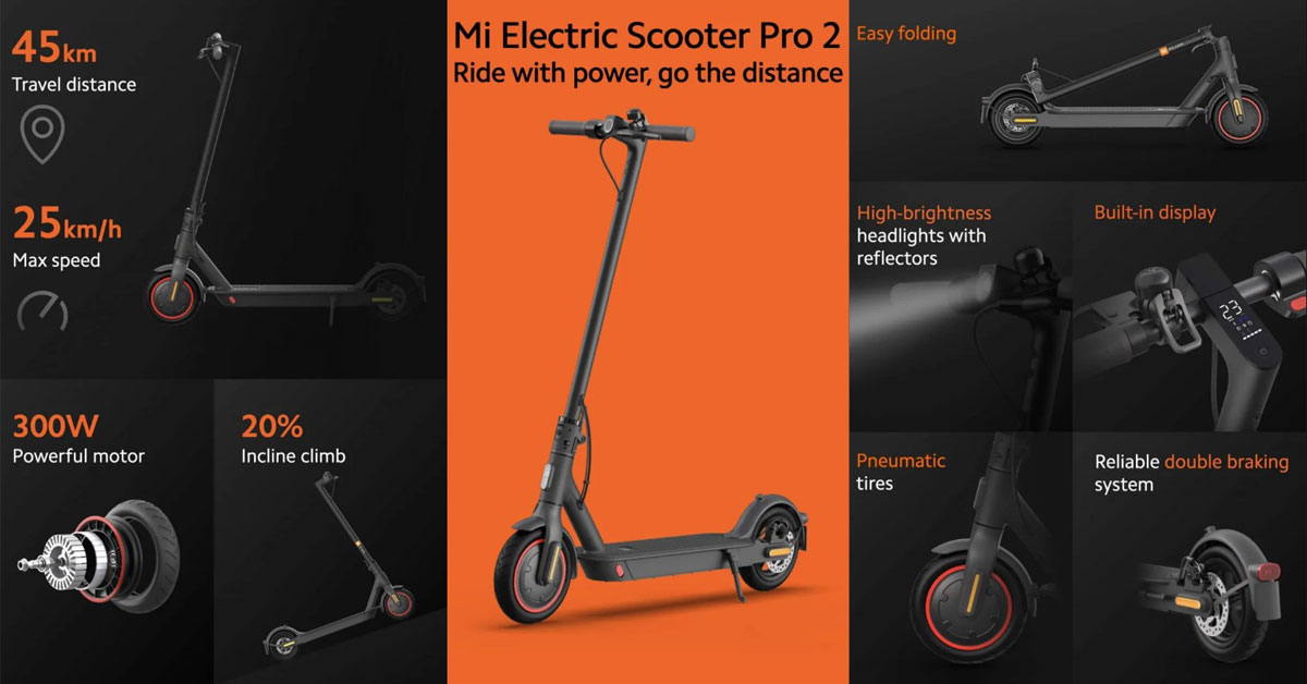 Xiaomi Mi Electric Scooter Pro 2 miglior e-scooter per adulti