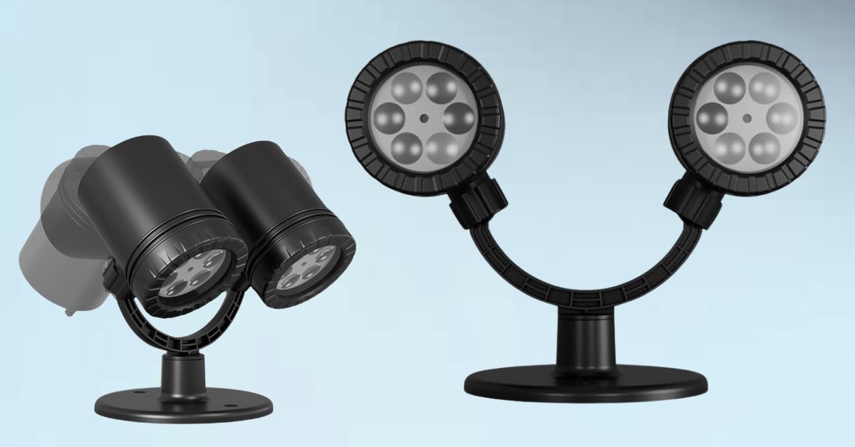 Natale fiocco di neve LED proiettore di luce CHICLEW