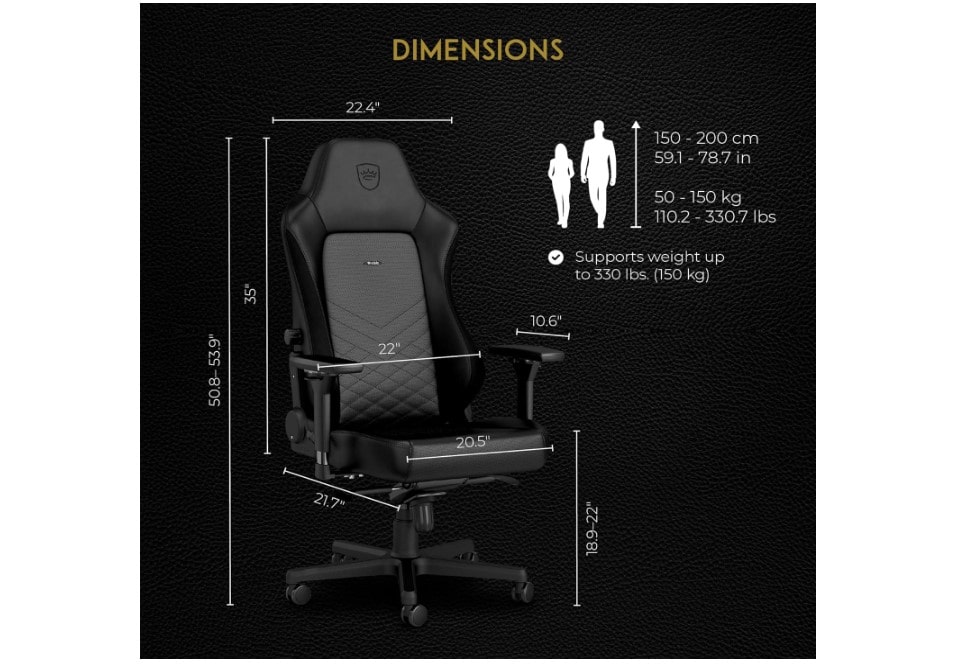 Noblechairs Serie EPIC sedia gaming esport