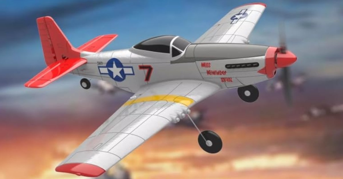 s-idee® Volantex RC Mustang P51 miglior aereo rc