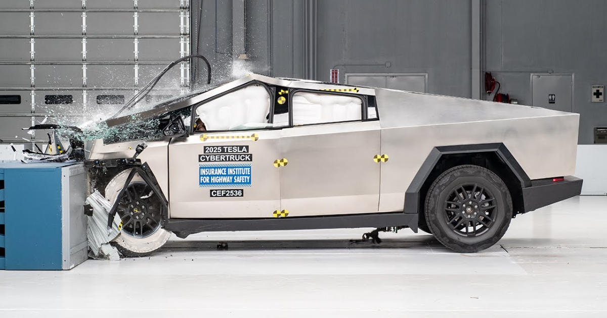 Nuovo test di crash del Tesla Cybertruck 2025: cosa ha mostrato l'IIHS?