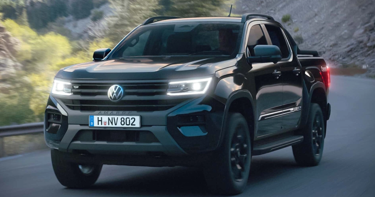 Esplorando gli Eleganti Elementi di Design del Volkswagen Amarok Dark Label