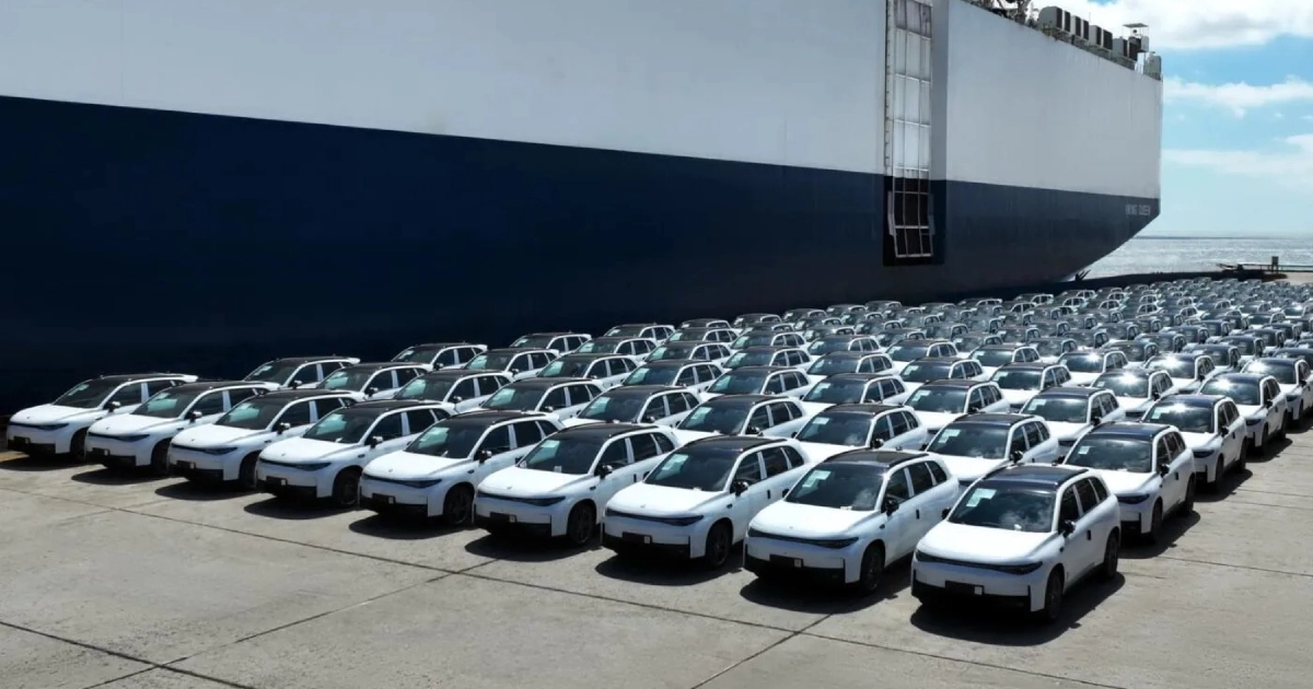 Leapmotor espande gli orizzonti: auto aziendali avvistate al porto