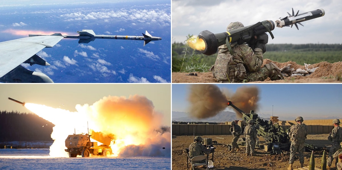 Missili AIM-9M Sidewinder, proiettili a guida precisa GMLRS per HIMARS, munizioni per artiglieria e missili anticarro Javelin - Gli Stati Uniti annunciano un nuovo pacchetto di aiuti da 250 milioni di dollari per l'Ucraina Missili AIM-9M Sidewinder, proiettili a guida precisa GMLRS per HIMARS, munizioni per artiglieria e missili anticarro Javelin - Gli Stati Uniti annunciano un nuovo pacchetto di aiuti da 250 milioni di dollari per l'Ucraina