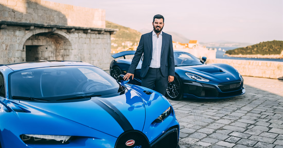 Bugatti Rimac sotto la guida di Mate Rimac: L'era dell'alta tecnologia Mate Rimac: Un nuovo leader nel mondo di Bugatti Rimac