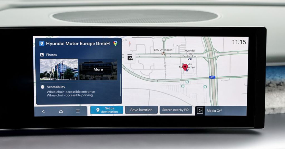 Hyundai Ioniq 9 ottiene supporto per Google Places sul suo display Integrazione di Google Places nell'Hyundai Ioniq 9: un nuovo livello di navigazione