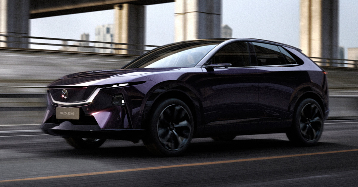 Il futuro in ogni chilowatt: Scopriamo i dettagli della Mazda EZ-60 Mazda EZ-60: Il crossover elettrico di nuova generazione