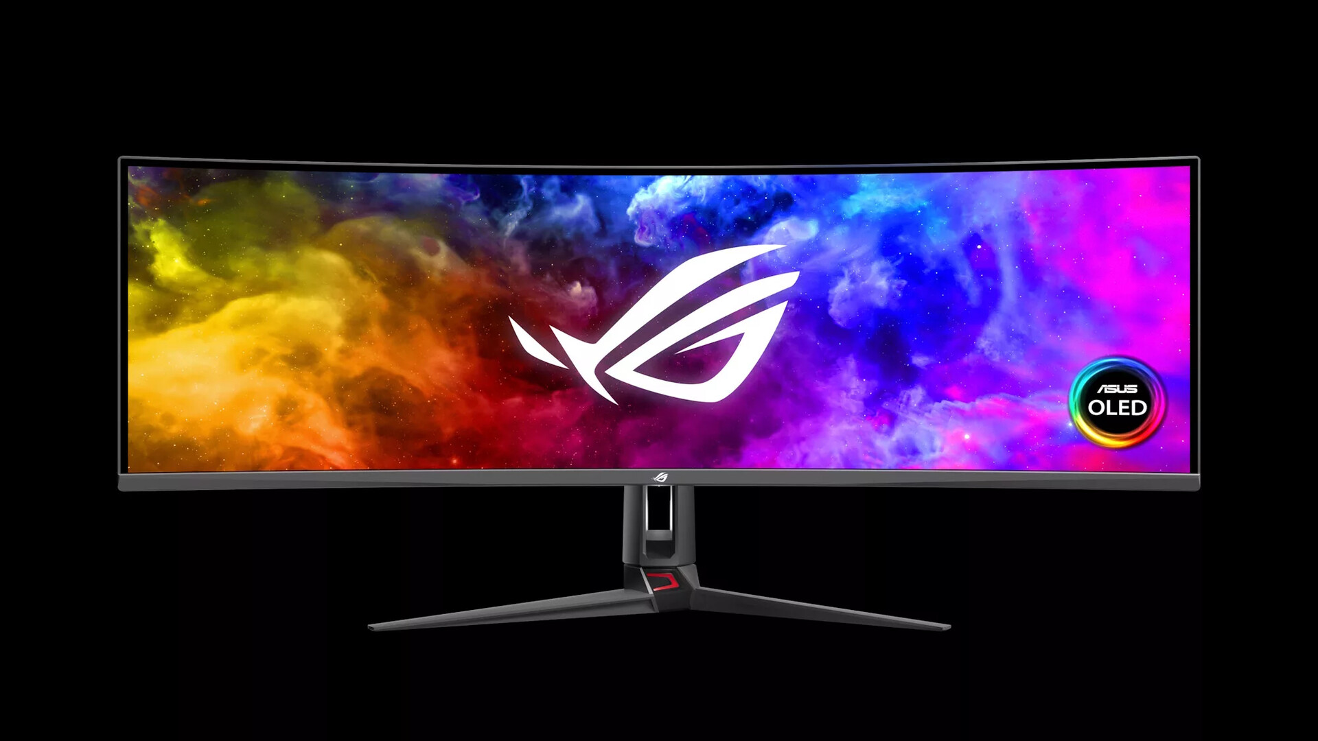ASUS ROG Swift OLED PG49WCD, monitor da gioco curvo con frequenza di aggiornamento di 144 Hz, sarà in vendita al prezzo di 1500 dollari. ASUS ROG Swift OLED PG49WCD, monitor da gioco curvo con frequenza di aggiornamento di 144 Hz, sarà in vendita al prezzo di 1500 dollari.
