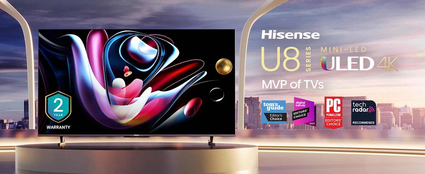 Hisense U8Q Mini LED: La migliore scelta per gli appassionati di gaming in Europa Hisense U8Q Mini LED TV: Un nuovo standard di qualità per i videogiocatori in Europa