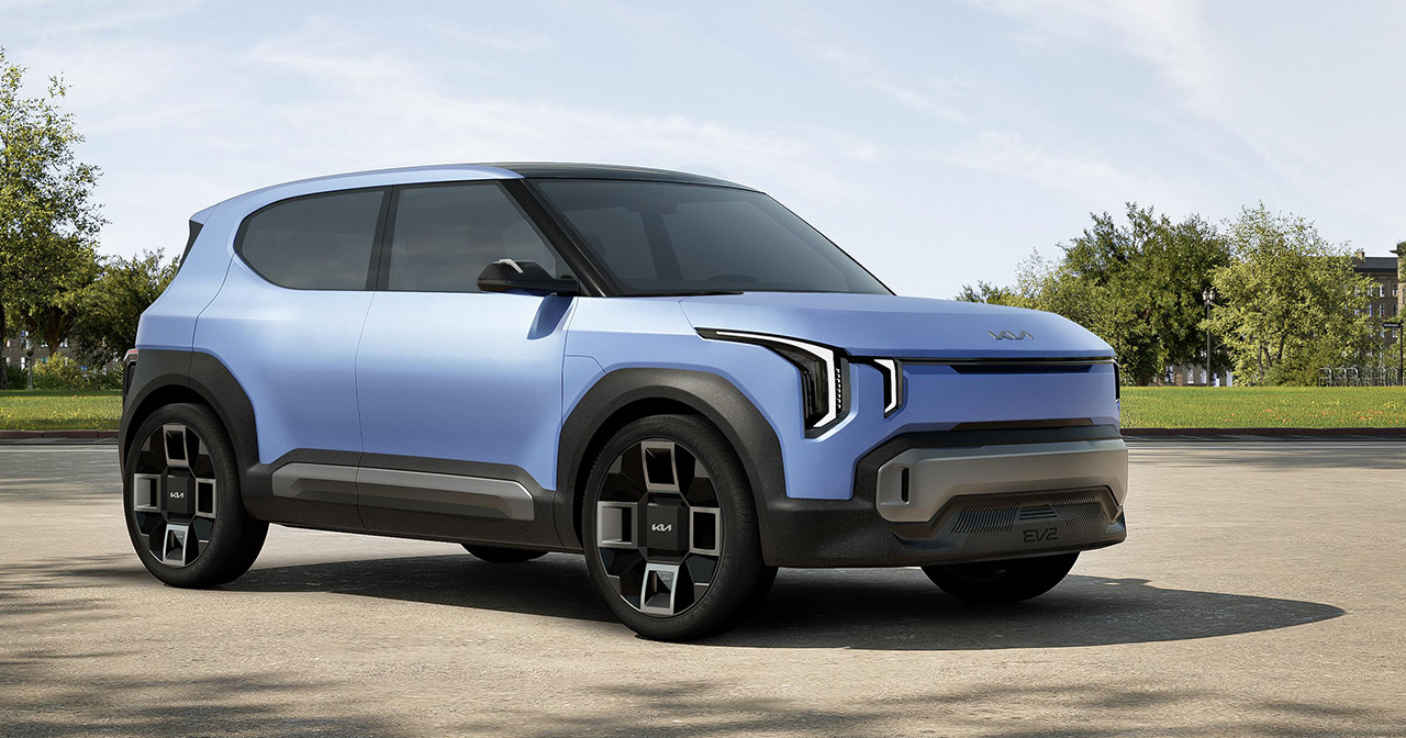 Kia svela il futuristico concept EV2: Uno sguardo al futuro elettrico